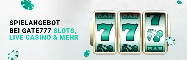 Spielangebot bei Gate777